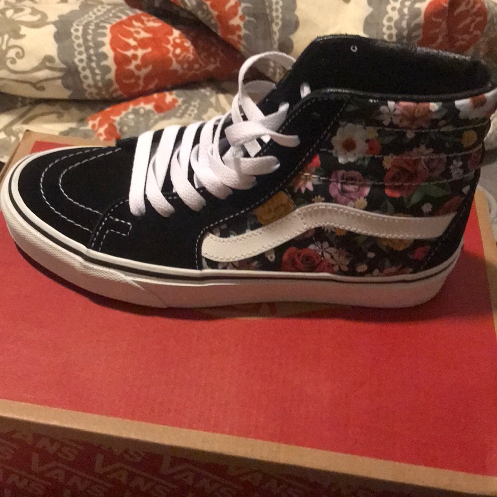 Floral Vans
